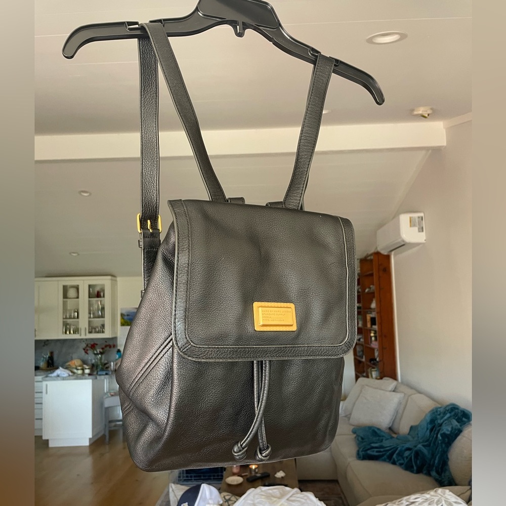 Marc by Marc Jacobs “take your Marc” leather backpack